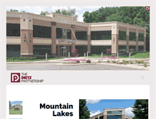 Tablet Screenshot of dietzpartnership.com